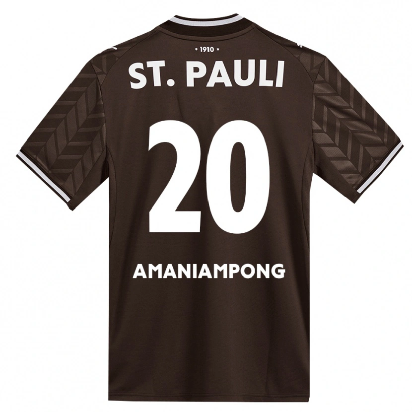 Danxen Women Marces Amaniampong #20 Café White Home Jersey 2026/27 T-Shirt