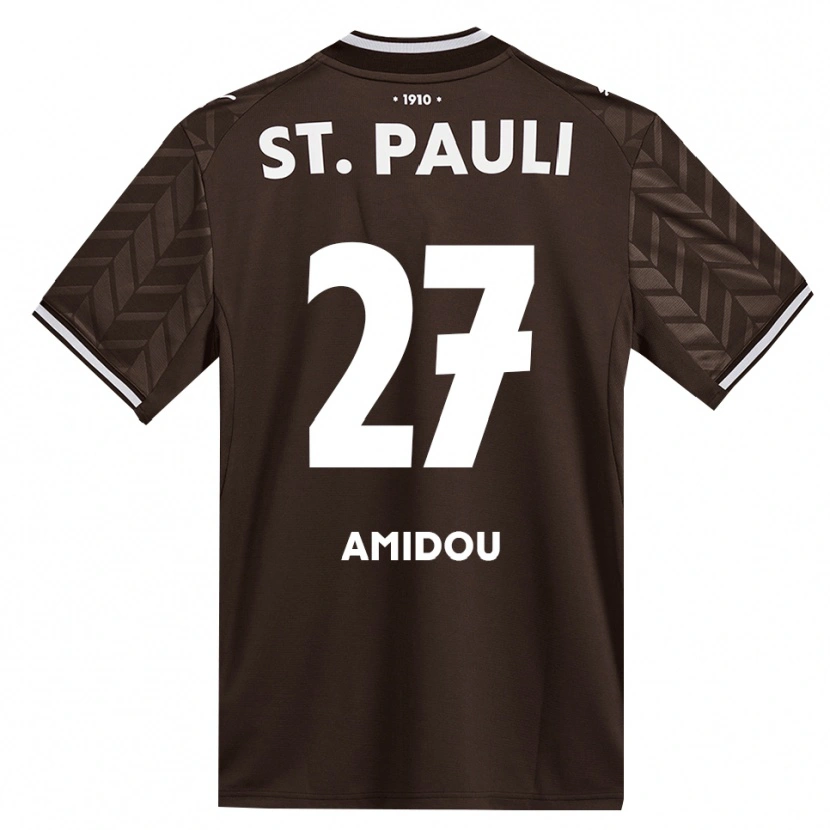 Danxen Women Amir Amidou #27 Café White Home Jersey 2026/27 T-Shirt