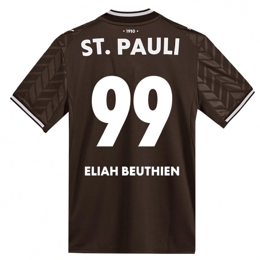 Danxen Women Jaron Eliah Beuthien #99 Café White Home Jersey 2026/27 T-Shirt