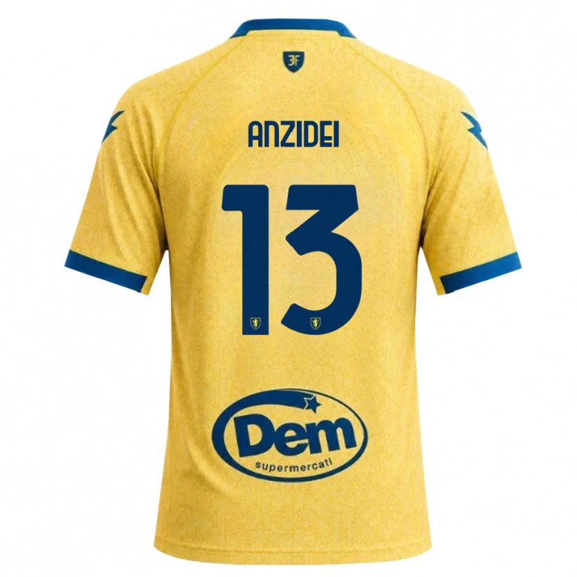 Danxen Women Massimo Anzidei #13 Khaki Black Blue Home Jersey 2026/27 T-Shirt