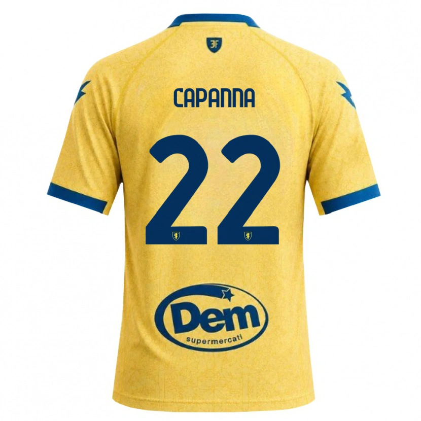 Danxen Women Tommaso Capanna #22 Khaki Black Blue Home Jersey 2026/27 T-Shirt
