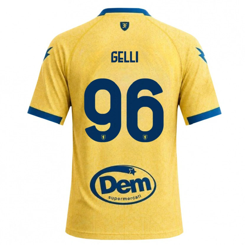 Danxen Women Francesco Gelli #96 Khaki Black Blue Home Jersey 2026/27 T-Shirt