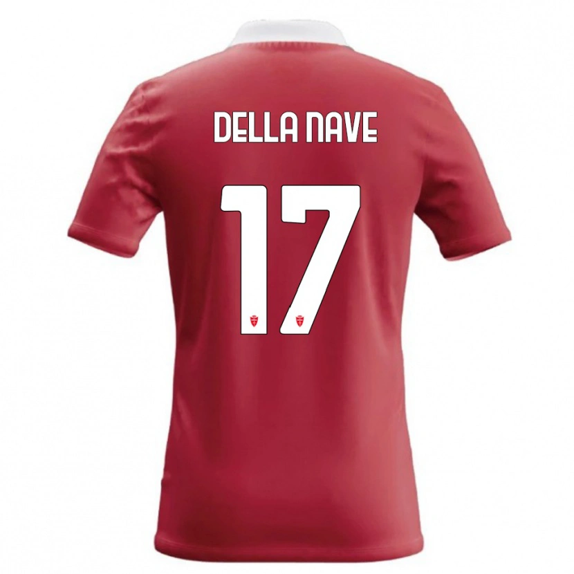 Danxen Women Alex Ortolani Della Nave #17 Red White Home Jersey 2026/27 T-Shirt