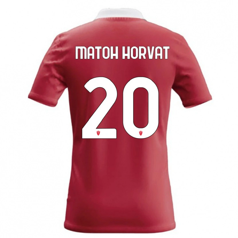 Danxen Women Liam Matoh Horvat #20 Red White Home Jersey 2026/27 T-Shirt