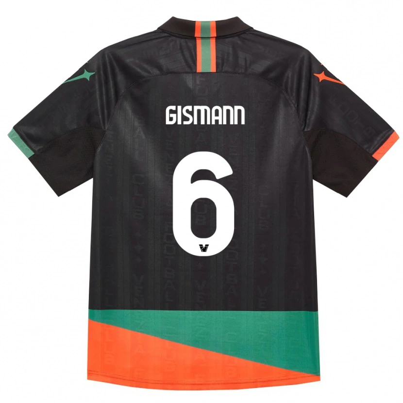 Danxen Women Lynn Gismann #6 Black Orange Green Home Jersey 2026/27 T-Shirt