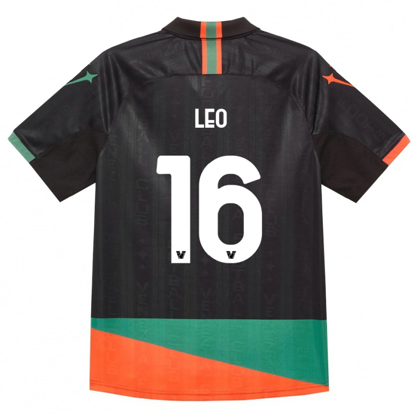 Danxen Women Andrea Leo #16 Black Orange Green Home Jersey 2026/27 T-Shirt