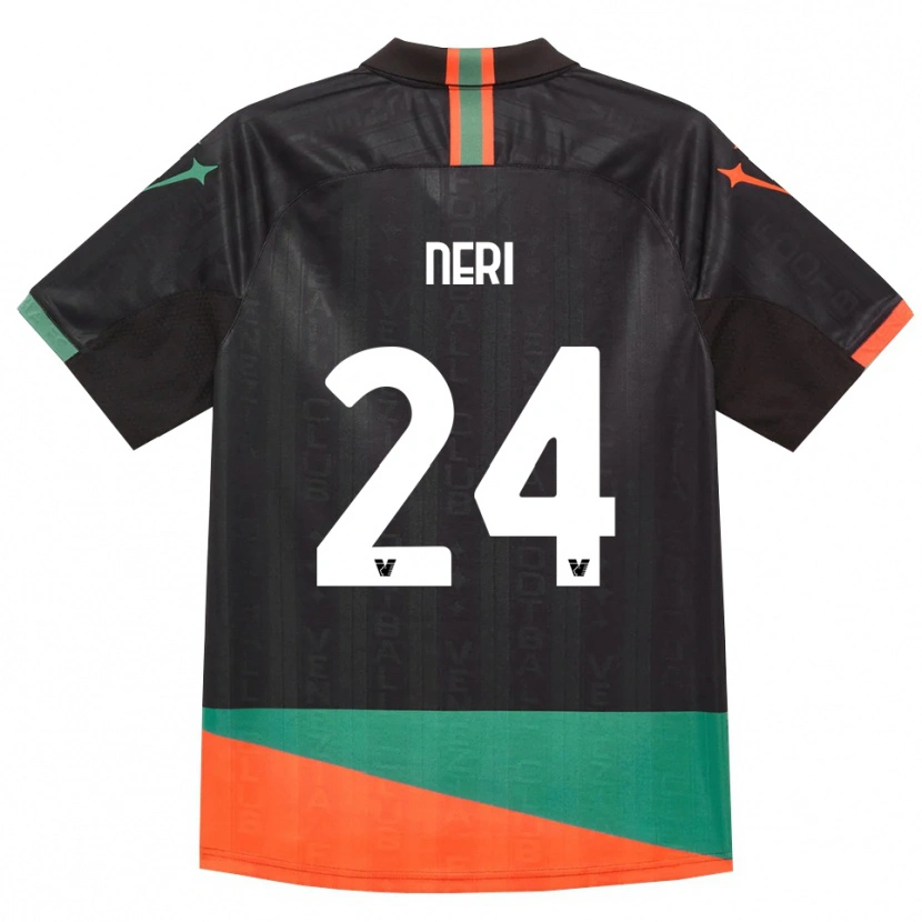 Danxen Women Filippo Neri #24 Black Orange Green Home Jersey 2026/27 T-Shirt
