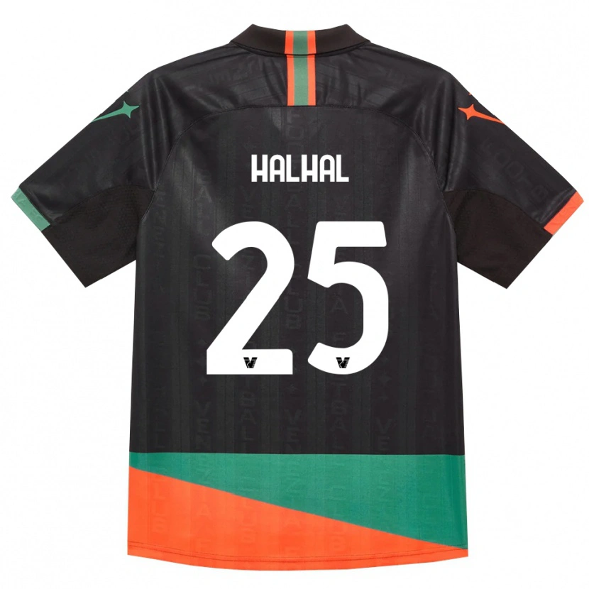 Danxen Women Redouane Halhal #25 Black Orange Green Home Jersey 2026/27 T-Shirt