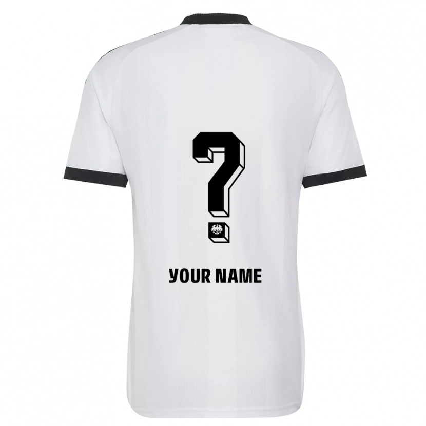 Danxen Women Your Name #0 Black White Away Jersey 2026/27 T-Shirt