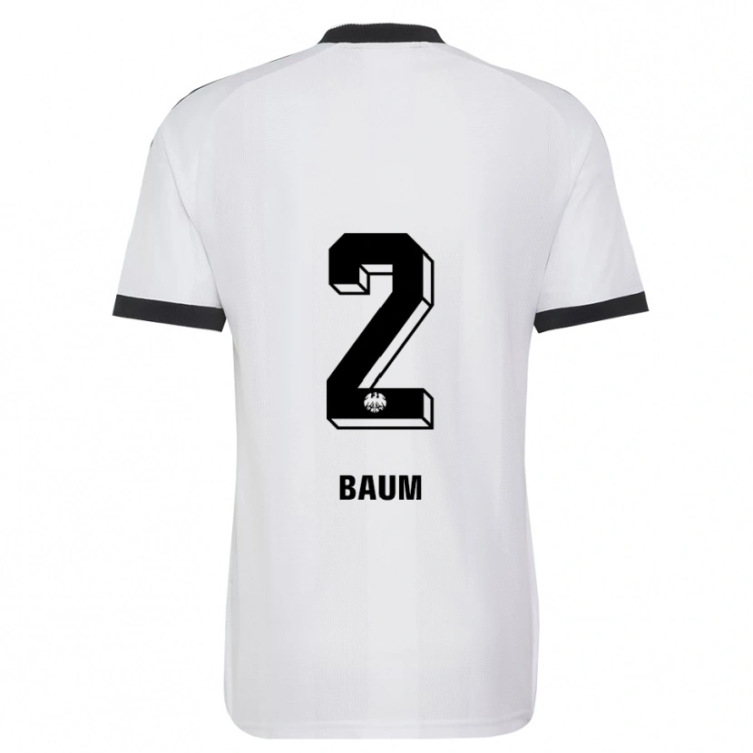 Danxen Women Elias Baum #2 Black White Away Jersey 2026/27 T-Shirt