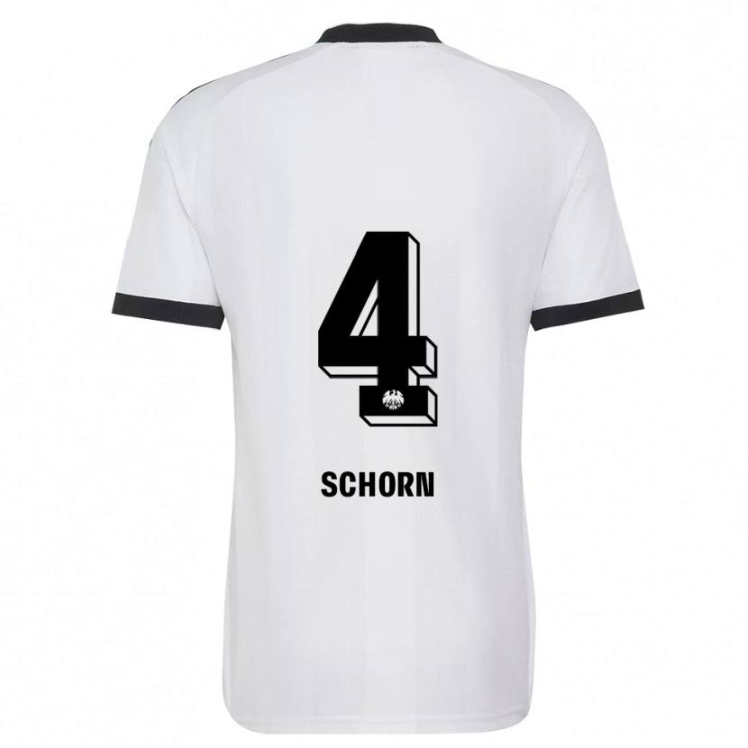 Danxen Women Moritz Schorn #4 Black White Away Jersey 2026/27 T-Shirt