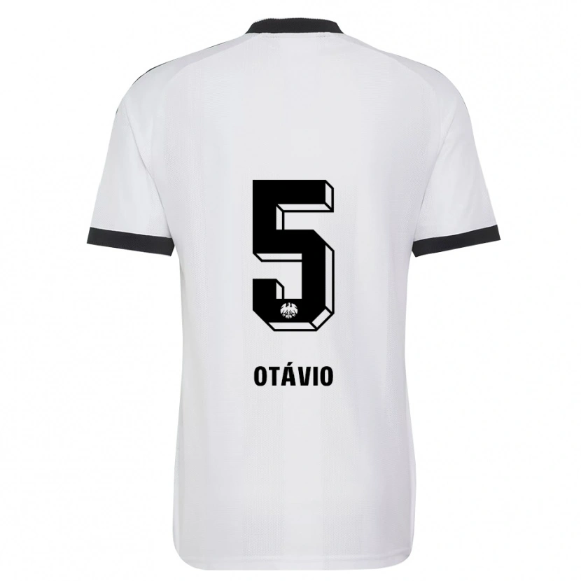 Danxen Women Otávio Manoel Galdino Fernandes #5 Black White Away Jersey 2026/27 T-Shirt