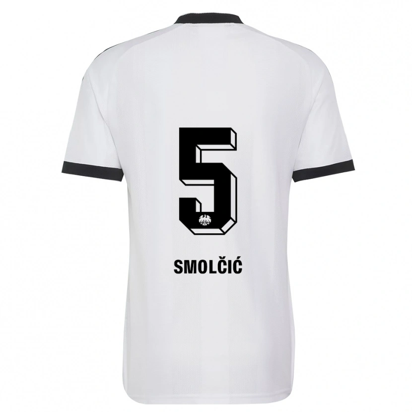 Danxen Women Hrvoje Smolcic #5 Black White Away Jersey 2026/27 T-Shirt