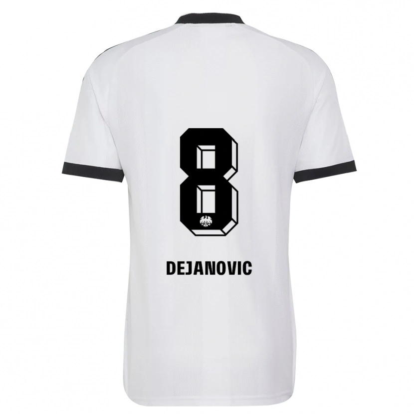 Danxen Women Daniel Dejanovic #8 Black White Away Jersey 2026/27 T-Shirt