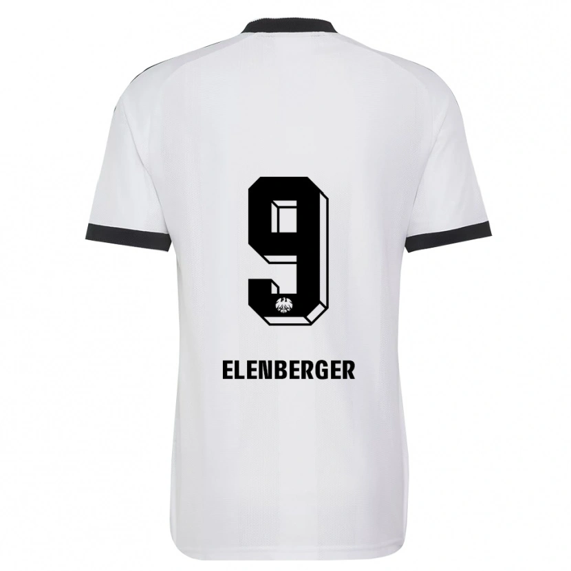 Danxen Women Samuel Elenberger #9 Black White Away Jersey 2026/27 T-Shirt