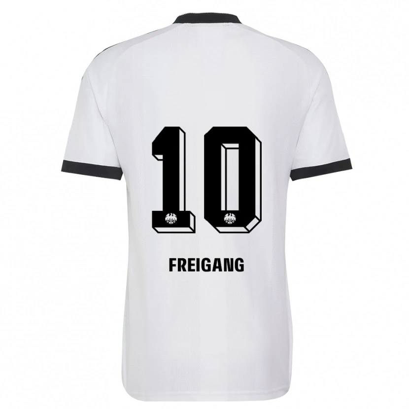 Danxen Women Laura Freigang #10 Black White Away Jersey 2026/27 T-Shirt