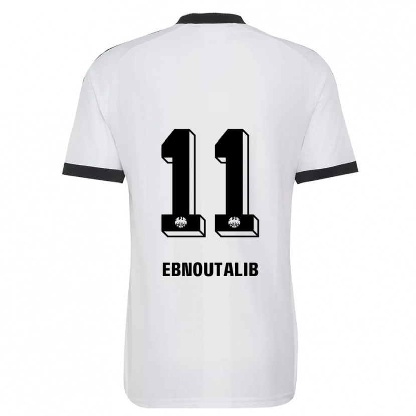 Danxen Women Younes Ebnoutalib #11 Black White Away Jersey 2026/27 T-Shirt