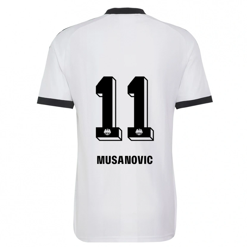 Danxen Women Haris Musanovic #11 Black White Away Jersey 2026/27 T-Shirt