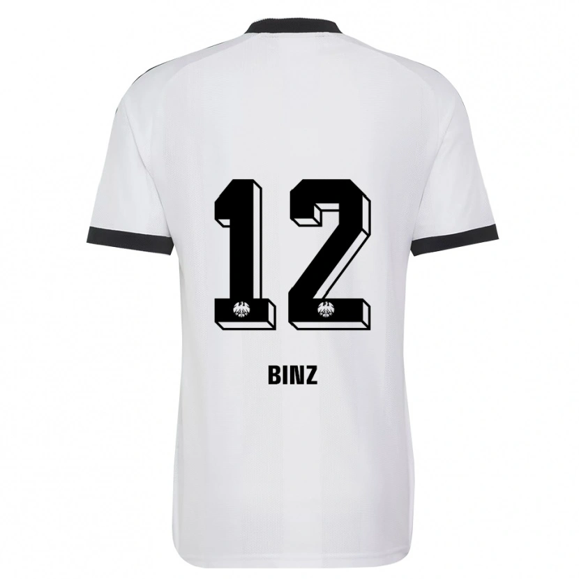Danxen Women Sam Binz #12 Black White Away Jersey 2026/27 T-Shirt