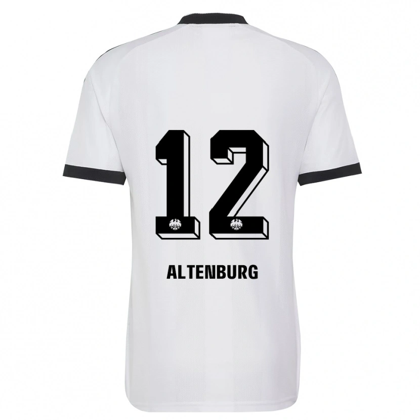 Danxen Women Lina Altenburg #12 Black White Away Jersey 2026/27 T-Shirt
