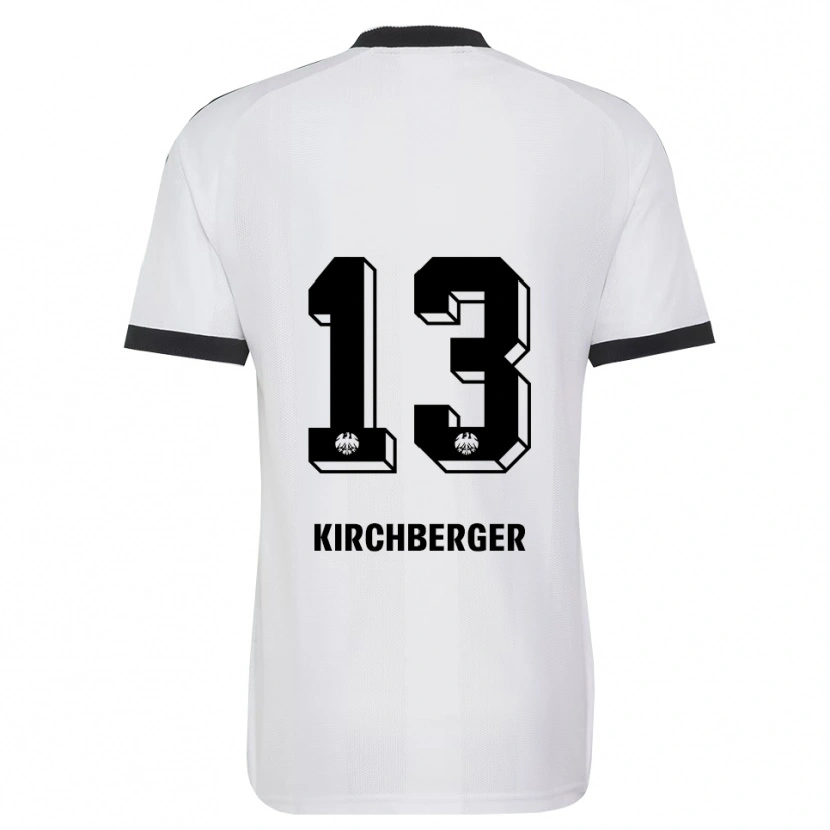 Danxen Women Virginia Kirchberger #13 Black White Away Jersey 2026/27 T-Shirt