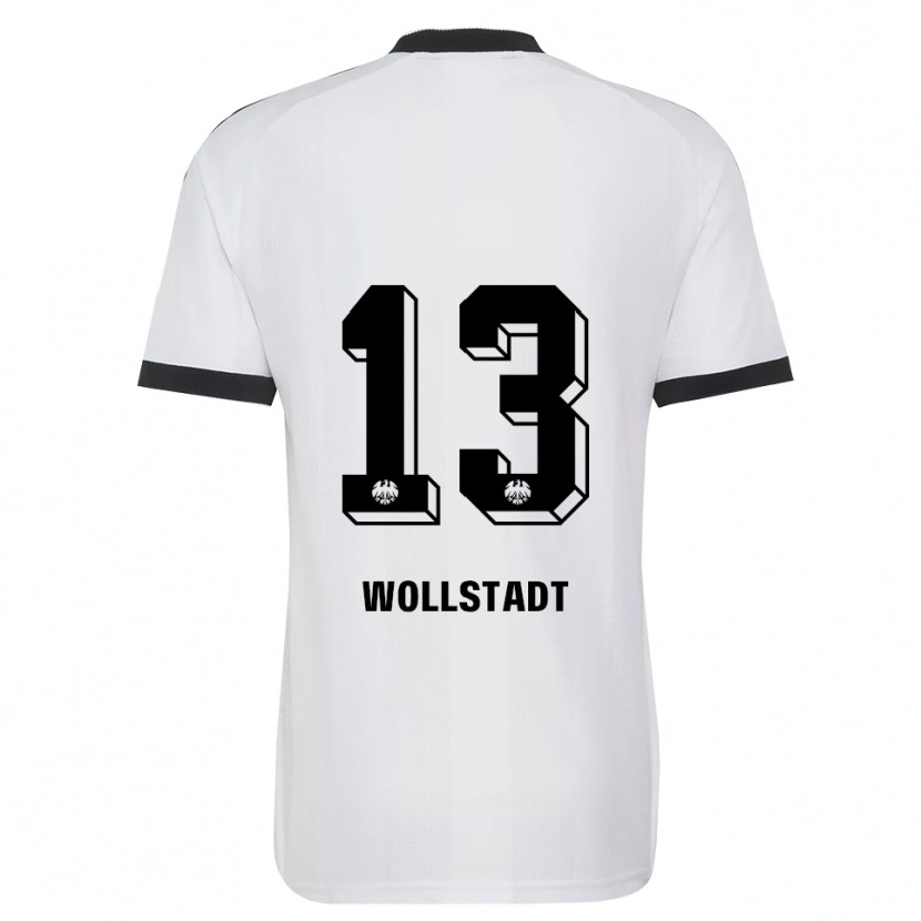 Danxen Women Fabio Wollstadt #13 Black White Away Jersey 2026/27 T-Shirt