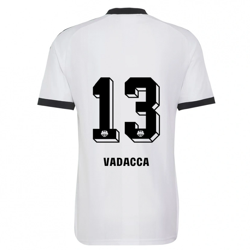 Danxen Women Gianni Vadacca #13 Black White Away Jersey 2026/27 T-Shirt