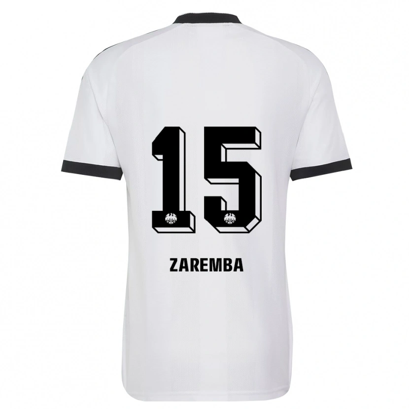 Danxen Women Marcel Zaremba #15 Black White Away Jersey 2026/27 T-Shirt