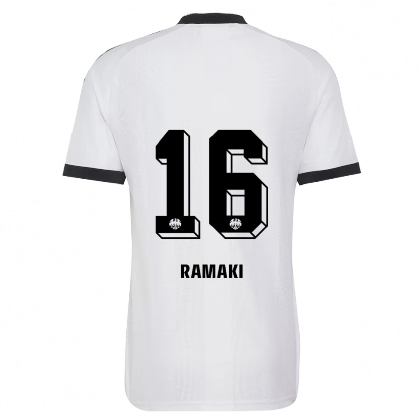 Danxen Women Davyd Ramaki #16 Black White Away Jersey 2026/27 T-Shirt