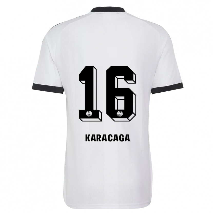 Danxen Women Tom Karacaga #16 Black White Away Jersey 2026/27 T-Shirt