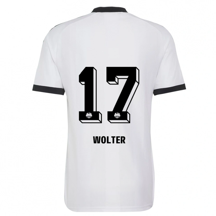 Danxen Women Pia-Sophie Wolter #17 Black White Away Jersey 2026/27 T-Shirt
