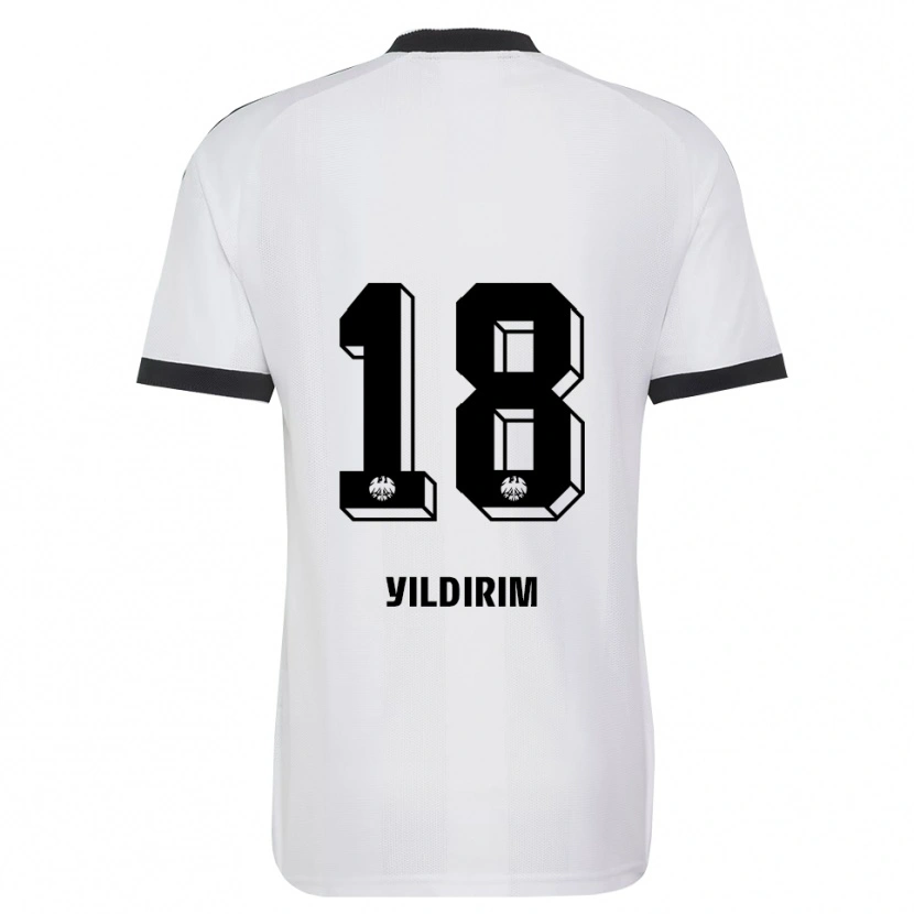 Danxen Women Metehan Yildirim #18 Black White Away Jersey 2026/27 T-Shirt