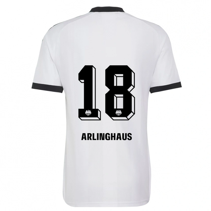 Danxen Women Maximilian Arlinghaus #18 Black White Away Jersey 2026/27 T-Shirt