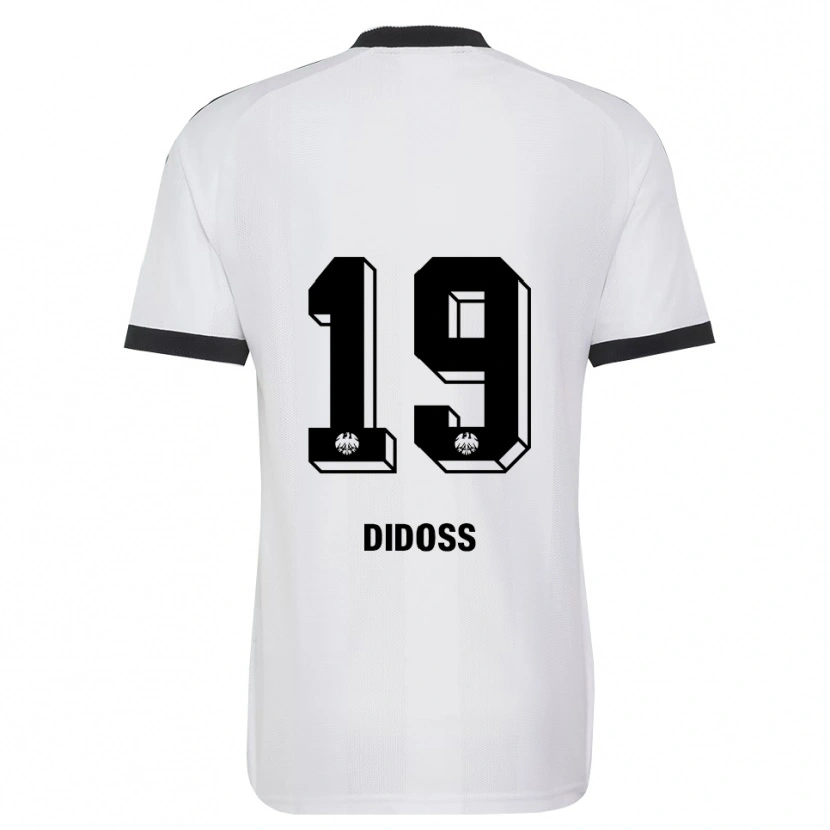 Danxen Women George Didoss #19 Black White Away Jersey 2026/27 T-Shirt