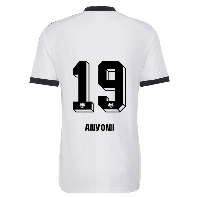 Danxen Women Nicole Anyomi #19 Black White Away Jersey 2026/27 T-Shirt