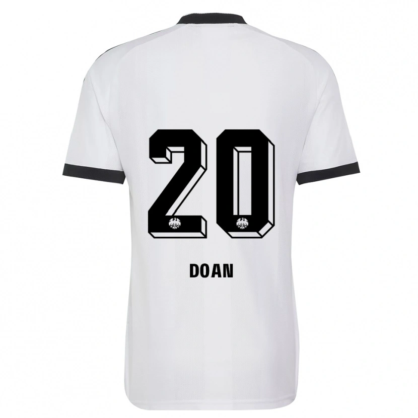 Danxen Women Ritsu Doan #20 Black White Away Jersey 2026/27 T-Shirt