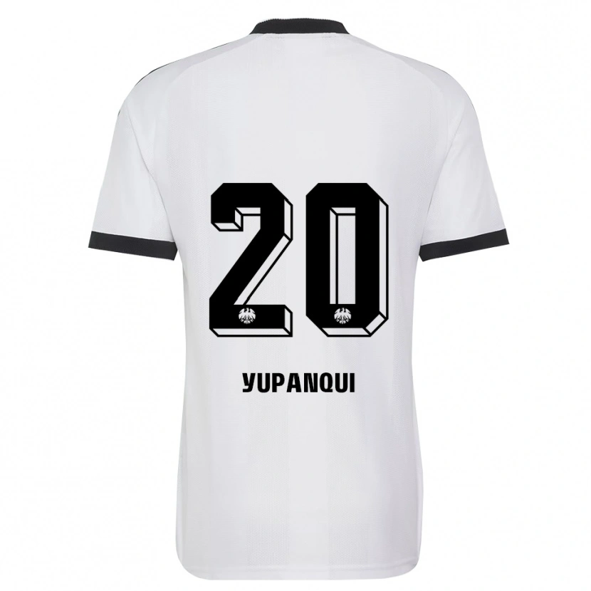 Danxen Women Philipp Eisele Yupanqui #20 Black White Away Jersey 2026/27 T-Shirt