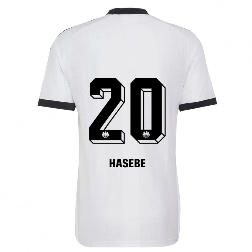 Danxen Women Makoto Hasebe #20 Black White Away Jersey 2026/27 T-Shirt