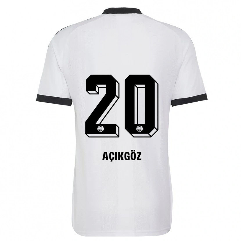 Danxen Women Ilayda Açıkgöz #20 Black White Away Jersey 2026/27 T-Shirt