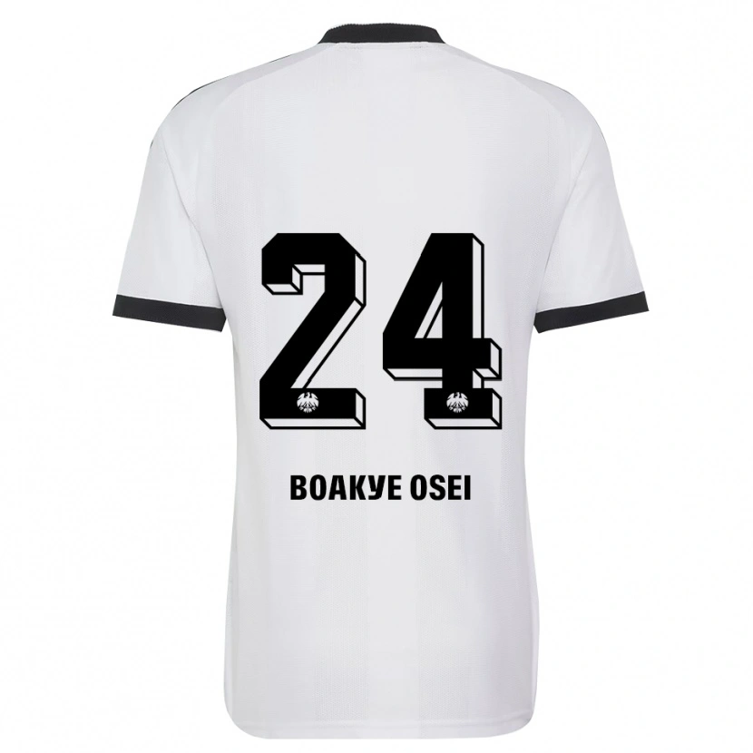 Danxen Women Derek Boakye Osei #24 Black White Away Jersey 2026/27 T-Shirt