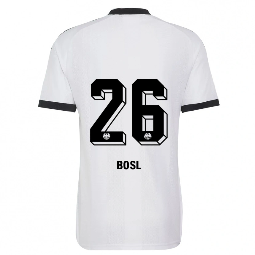 Danxen Women Cara Bosl #26 Black White Away Jersey 2026/27 T-Shirt