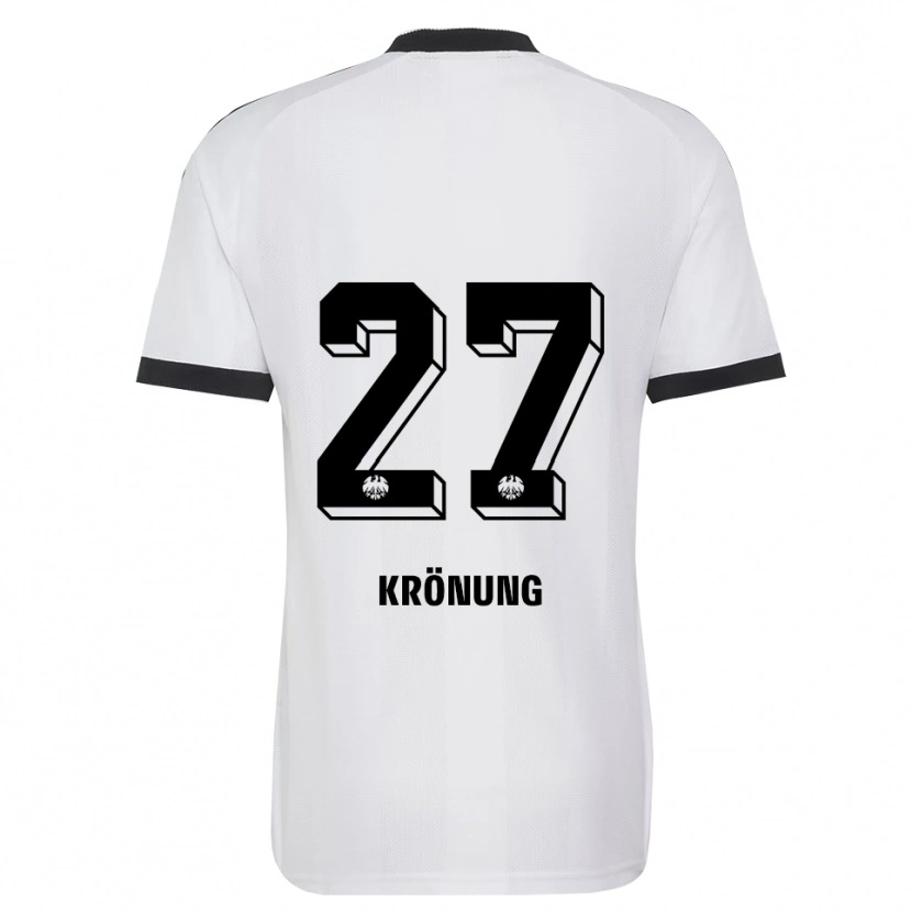 Danxen Women Marlon Krönung #27 Black White Away Jersey 2026/27 T-Shirt