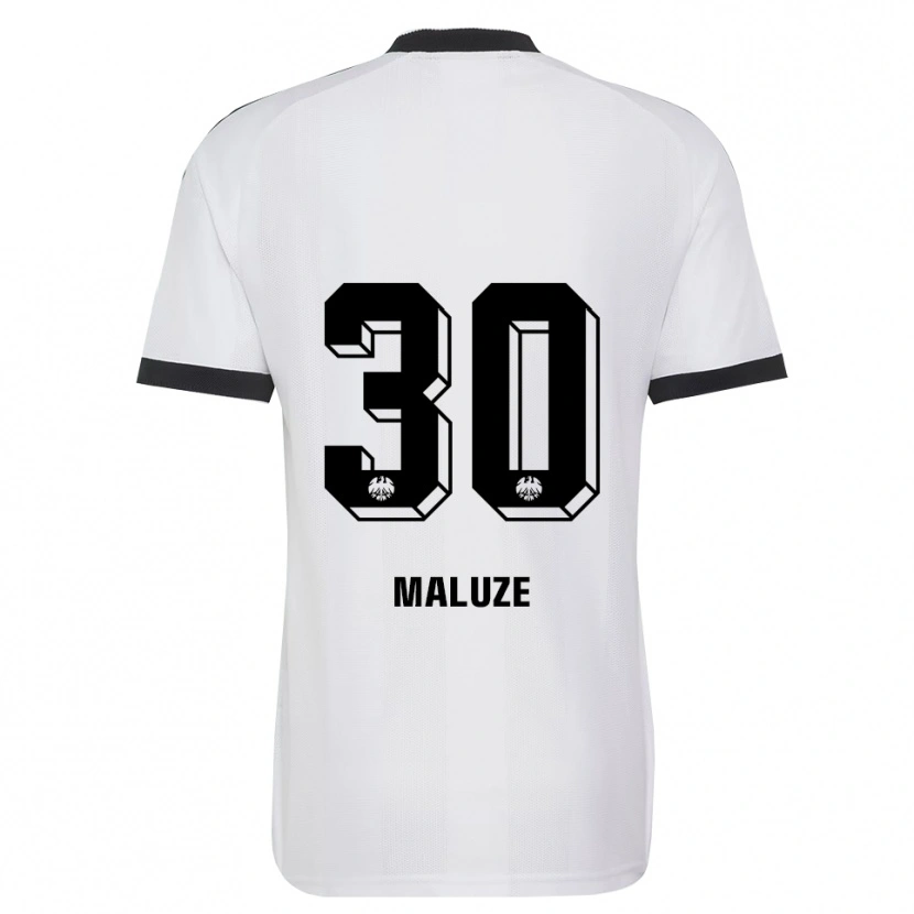 Danxen Women Jeremiaha Maluze #30 Black White Away Jersey 2026/27 T-Shirt