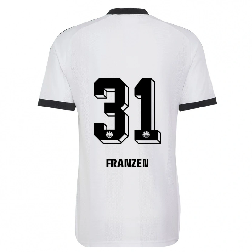 Danxen Women Marlon Franzen #31 Black White Away Jersey 2026/27 T-Shirt
