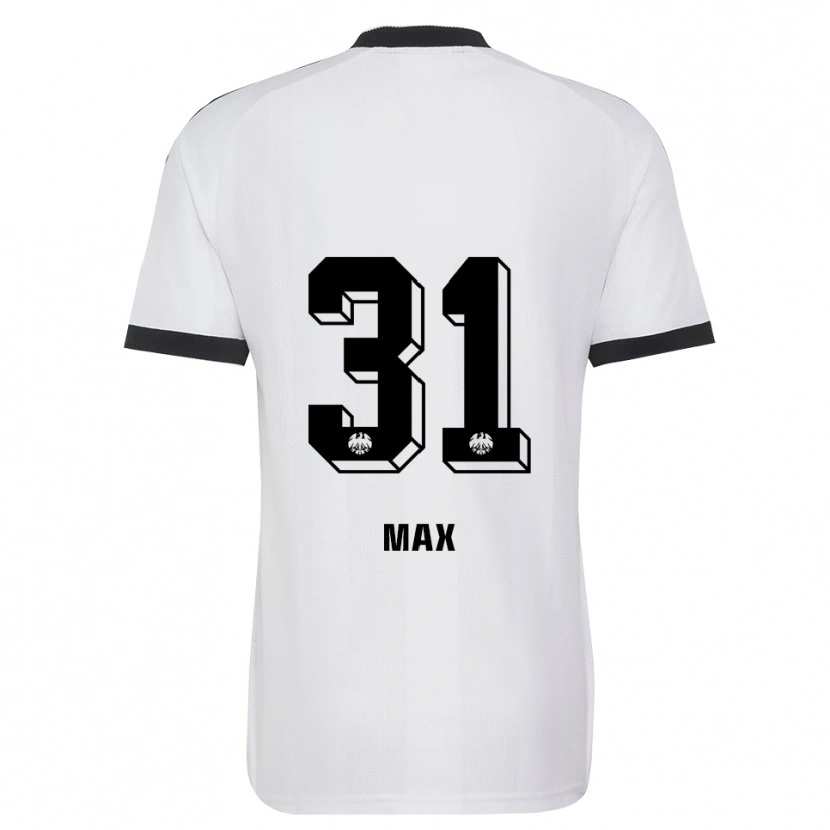 Danxen Women Philipp Max #31 Black White Away Jersey 2026/27 T-Shirt