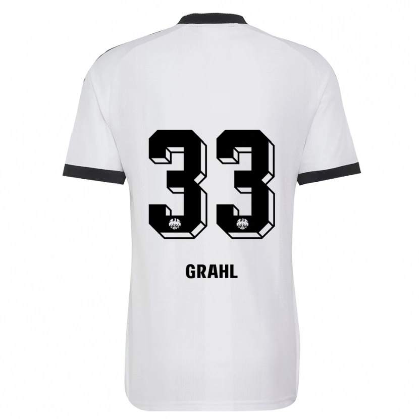 Danxen Women Jens Grahl #33 Black White Away Jersey 2026/27 T-Shirt