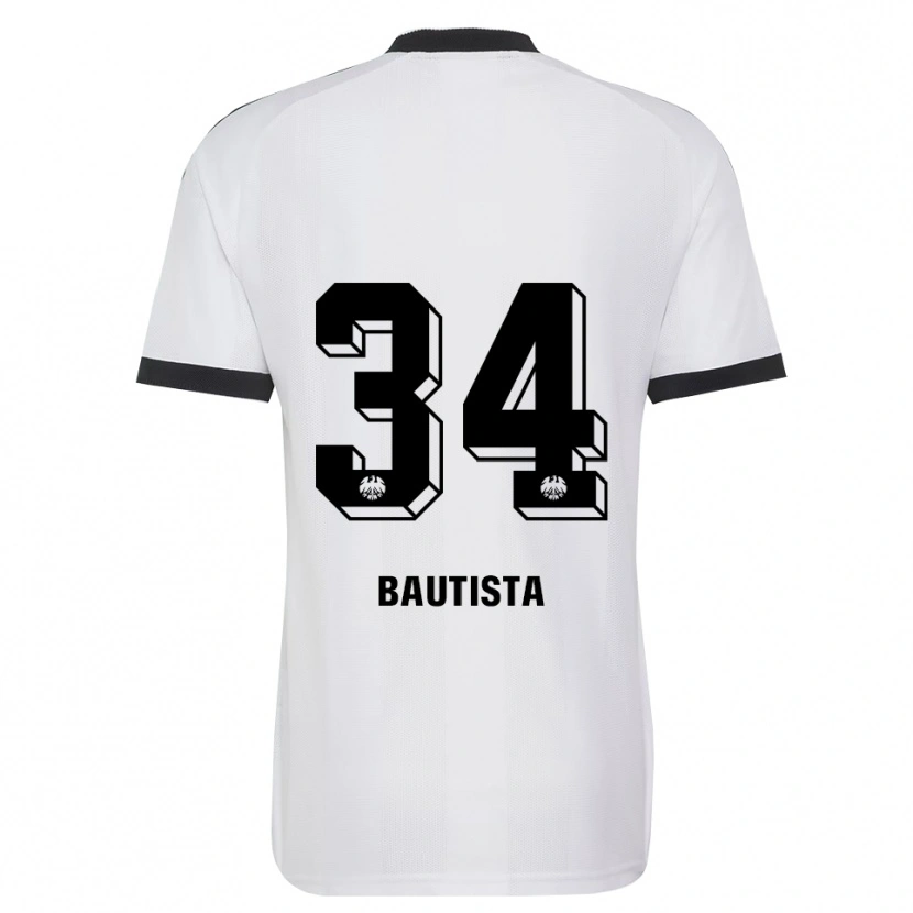 Danxen Women Davis Bautista #34 Black White Away Jersey 2026/27 T-Shirt