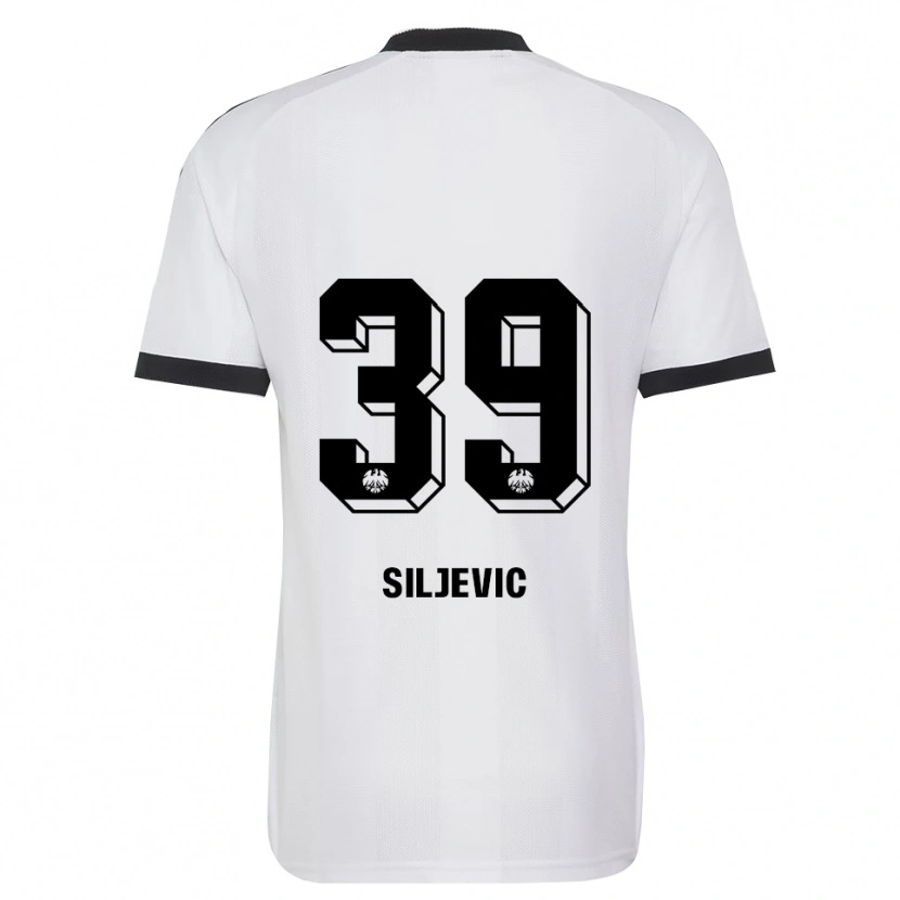 Danxen Women Amil Siljevic #39 Black White Away Jersey 2026/27 T-Shirt