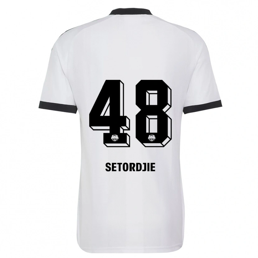 Danxen Women Lawrence Setordjie #48 Black White Away Jersey 2026/27 T-Shirt