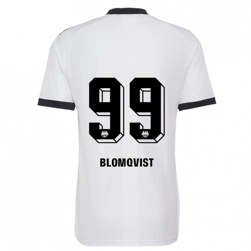 Danxen Women Rebecka Blomqvist #99 Black White Away Jersey 2026/27 T-Shirt
